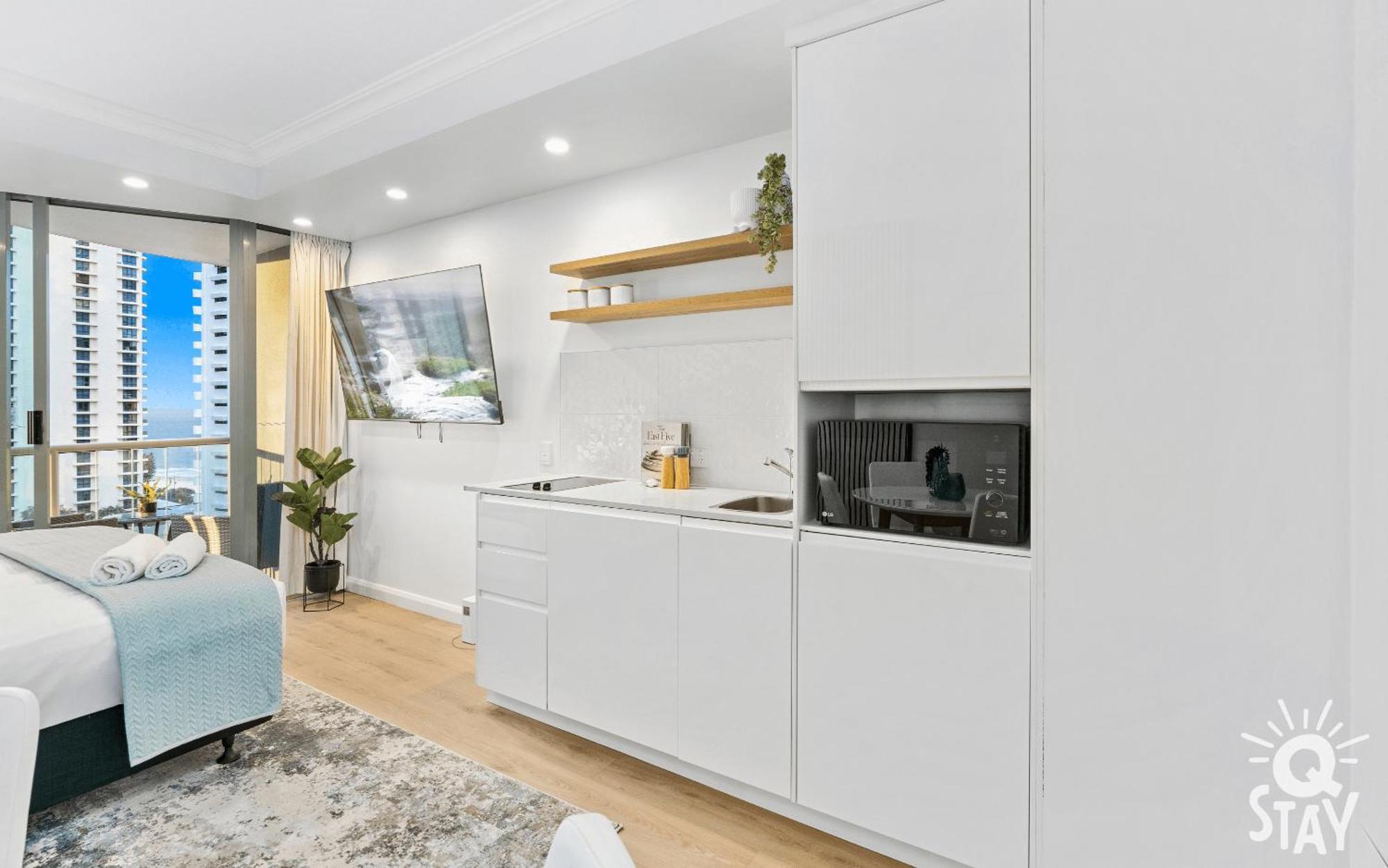 Legends Apartments - Qstay Gold Coast Bagian luar foto
